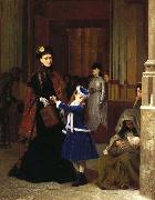 Gustave Leonard de Jonghe Kind Heart Spain oil painting artist